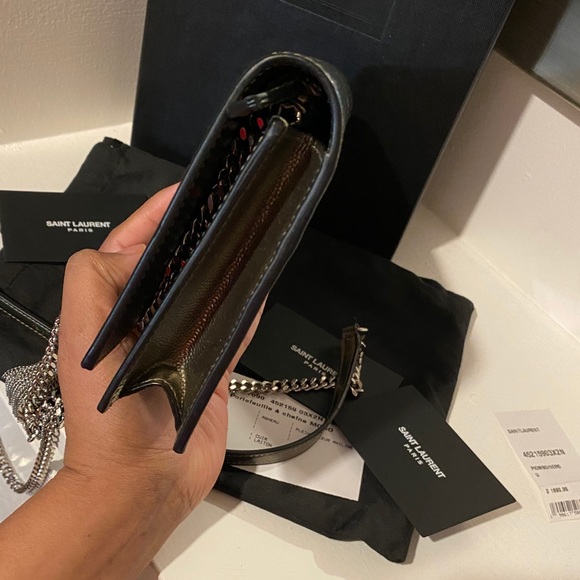 Saint Laurent Kat Wallet on Chain NWT - Picture 12 of 15